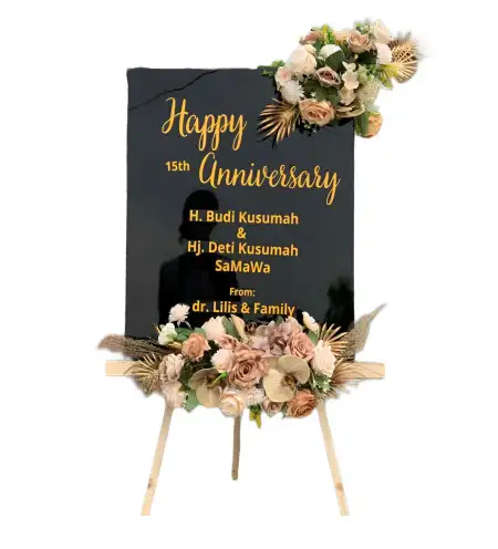 Papan Bunga Akrilik Kopeng