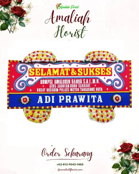Papan Bunga Ucapan Selamat Kopeng